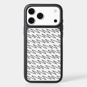 Pattern Design in Black and White iPhone 17 Pro Max Case