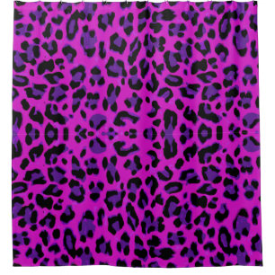 Pattern design textile shower curtain