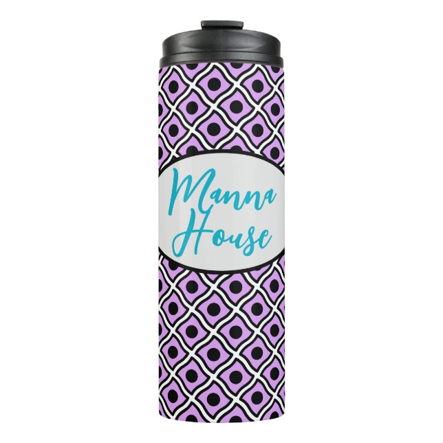 pattern design thermal tumbler (Front)