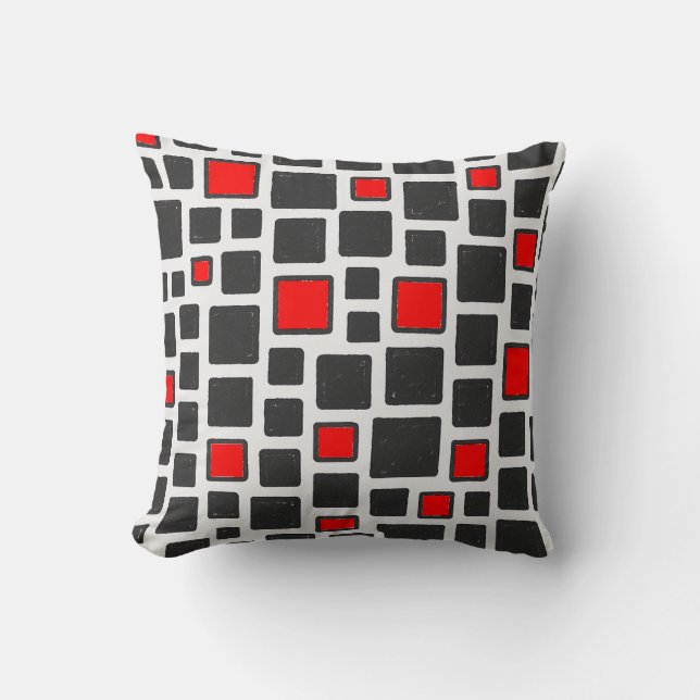 Pattern desing throw pillow (Front)