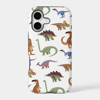 Pattern dino comic dinosaur iPhone 17 case