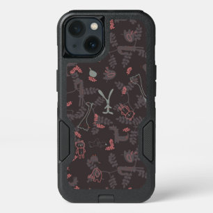 pattern displaying baby animals 1 iPhone 13 case