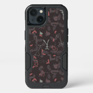 pattern displaying baby animals 1 iPhone 13 case