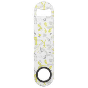 pattern displaying baby animals 2 bar key