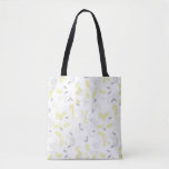pattern displaying baby animals 2 tote bag