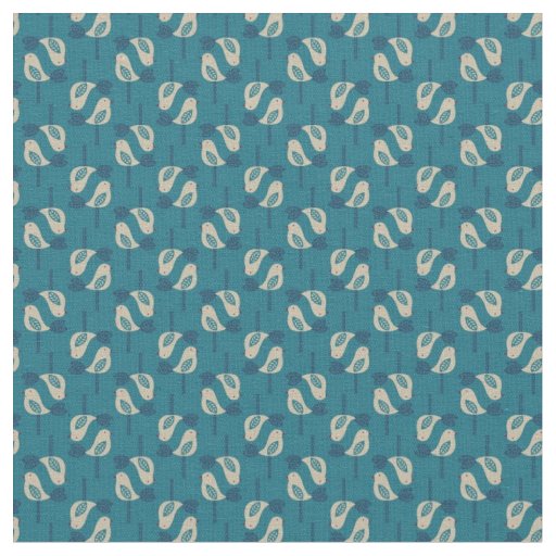 pattern displaying birds fabric
