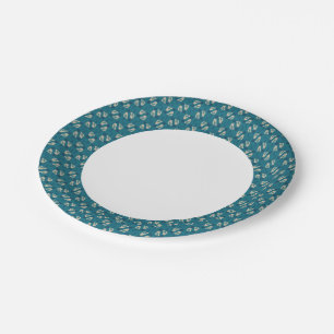pattern displaying birds paper plates