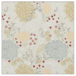 pattern displaying curly garden fabric
