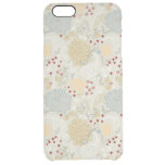 pattern displaying curly garden clear iPhone 6 plus case