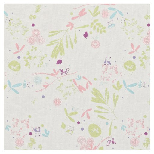 pattern displaying floral fabric