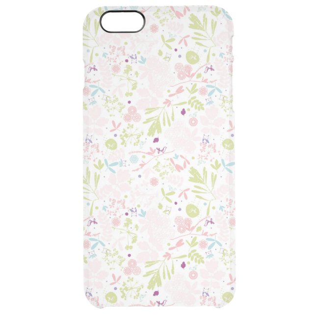 pattern displaying floral uncommon iPhone case (Back)