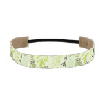pattern displaying little baby birds athletic headband