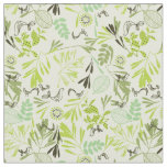 pattern displaying little baby birds fabric