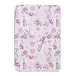 pattern displaying vintage baby animals iPad mini cover