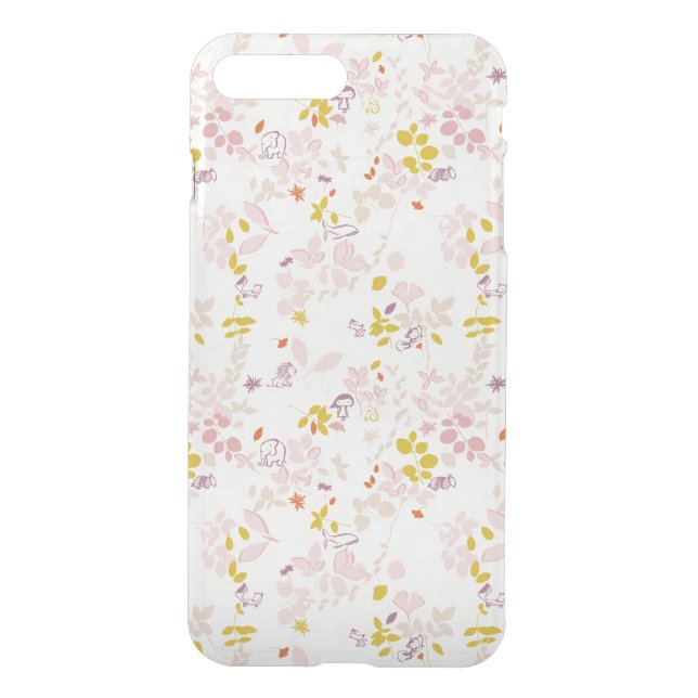 pattern displaying whimsical animals uncommon iPhone case (Back)