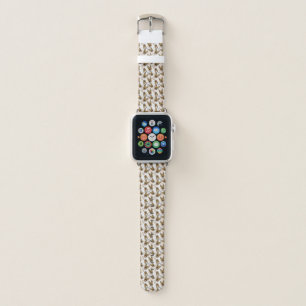 Pattern Dog Paws German Shepherd Apple Watch Band
