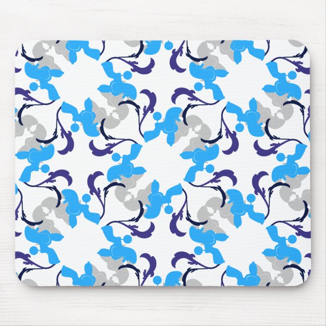Pattern Dogs Mouse Pad (Front)