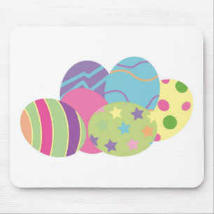 Pattern Easter Eggs Mouse Pad