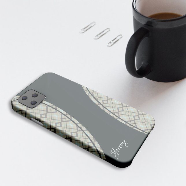 Pattern Fabric Plaid iPhone Case (Creator Uploaded)