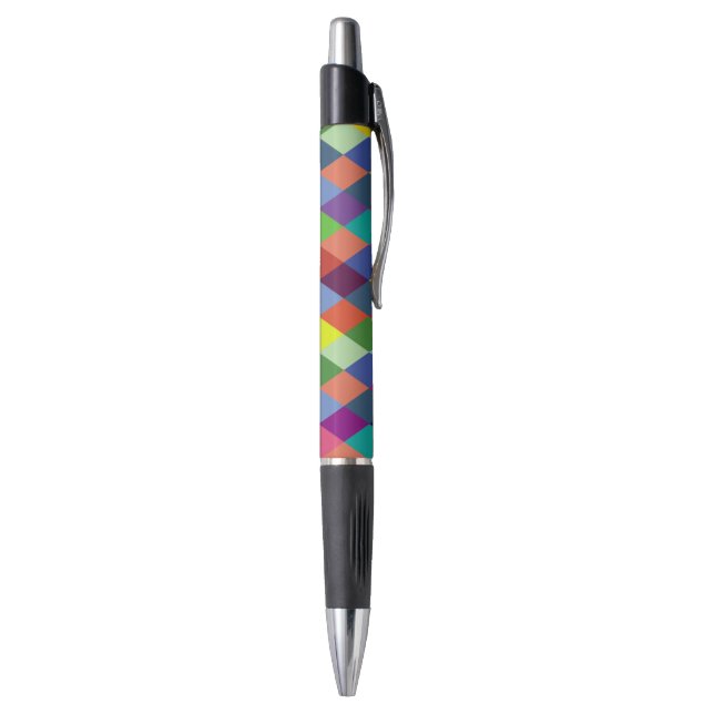 Pattern Fashion Colorful- Modern spring hipster Pen (Bottom (Vertical))