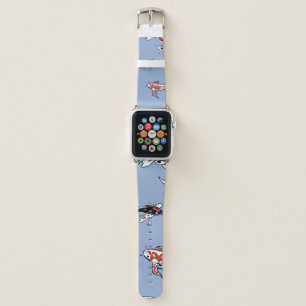 Pattern fish carp koi koi carp apple watch band