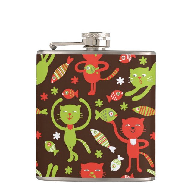 pattern flask (Front)