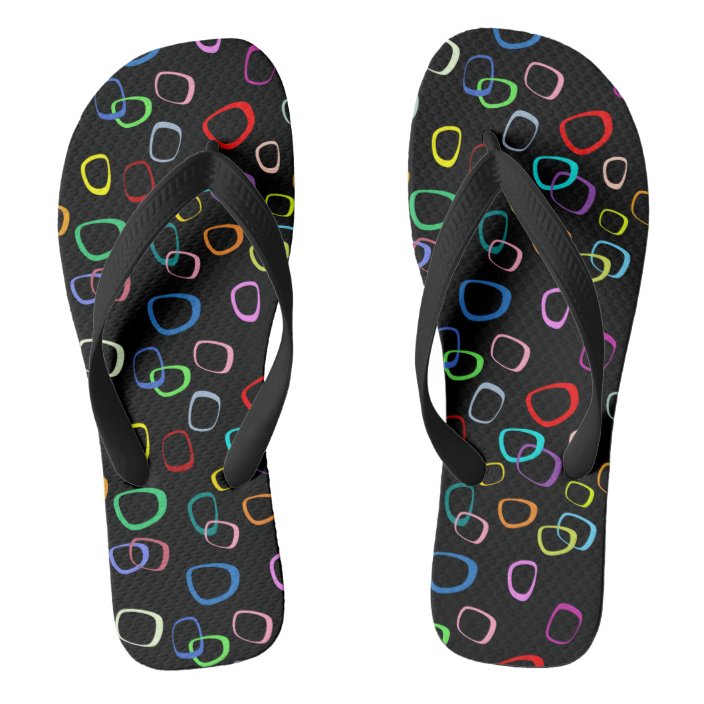 Pattern Flip Flops | Zazzle