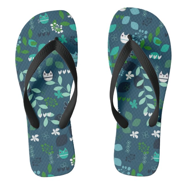 pattern flip flops (Footbed)