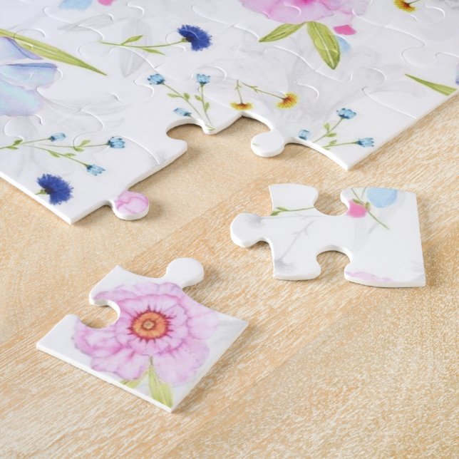 Pattern Floral Puzzle (Side)