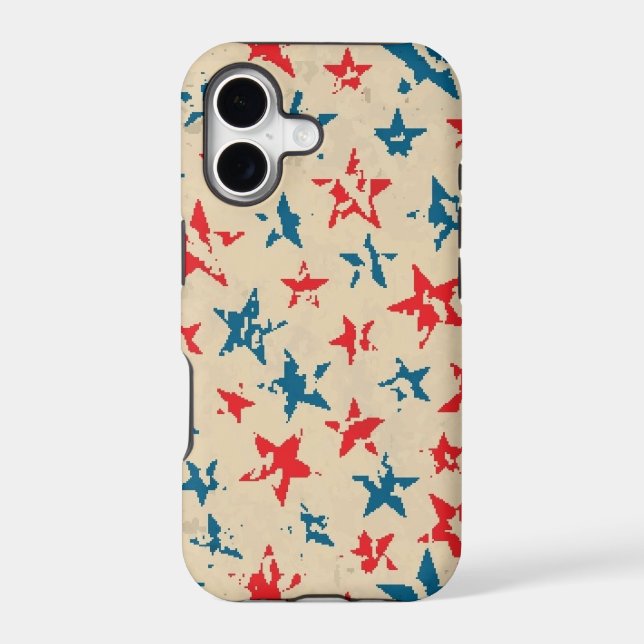 Pattern for 4th of July Iphone Case (Back)