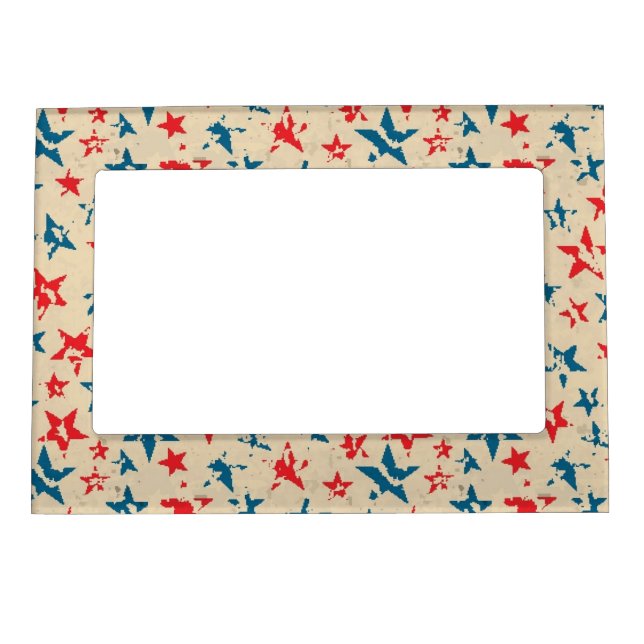 Pattern for 4th of July Magnetic Photo Frame (Front)