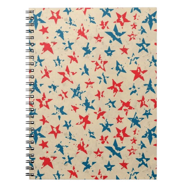 Pattern for 4th of July Notebook (Front)