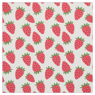 Pattern for face mask strawberry cute red fabric
