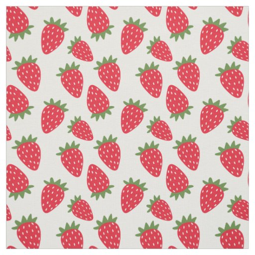 Pattern for face mask strawberry cute red fabric