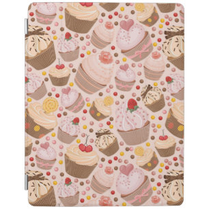Pattern from celebratory cupcakes iPad smart cover