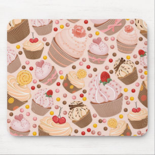 Pattern from celebratory cupcakes mouse pad