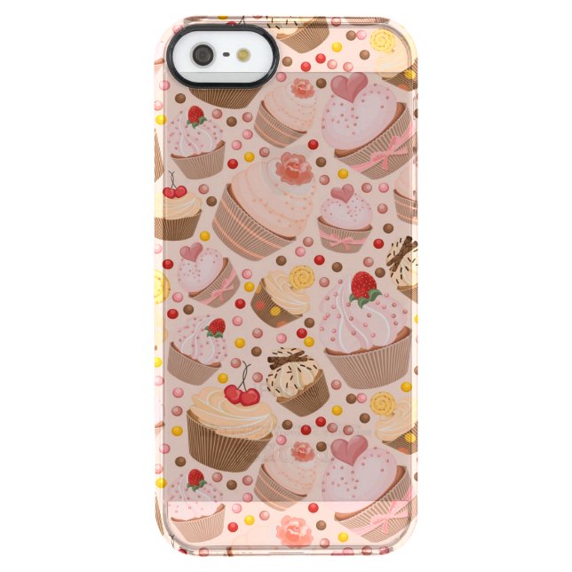 Pattern from celebratory cupcakes uncommon iPhone case (Back)