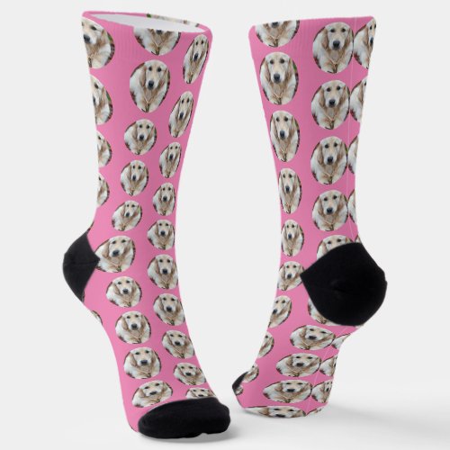 Pattern Fun Photo Gift Custom Personalized Socks