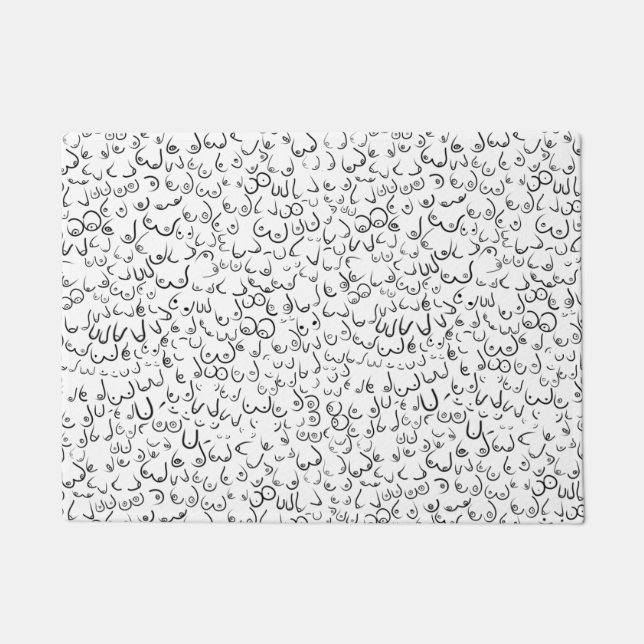 Pattern funny humor doormat (Front)