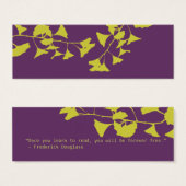 Pattern Glowing Ginkgo Tree Branch Landscape Leaf (Front & Back)