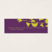 Pattern Glowing Ginkgo Tree Branch Landscape Leaf (Back)
