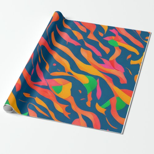 Pattern gometric complexes et symetrical wrapping paper