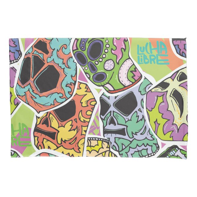 Pattern Goods Textile Wrestling Fan Licha Umbro Pillow Case (Front)