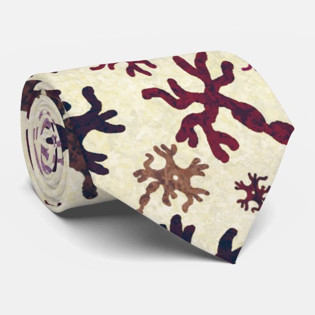  Pattern Graphic Neck Tie (Rolled)