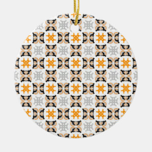 Pattern Great Dane Ceramic Ornament