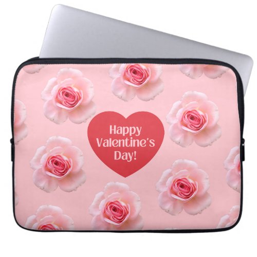 Pattern Happy Valentines Day 2023 Background   Laptop Sleeve