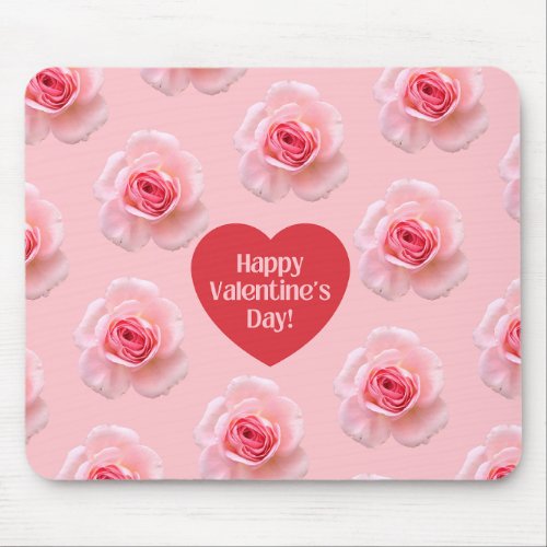 Pattern Happy Valentines Day 2023 Background      Mouse Pad