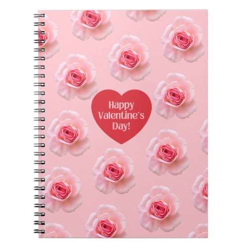 Pattern Happy Valentines Day 2023 Background   Notebook