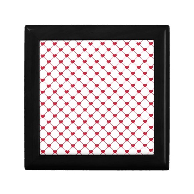 Pattern/Hearts Gift Box (Front)
