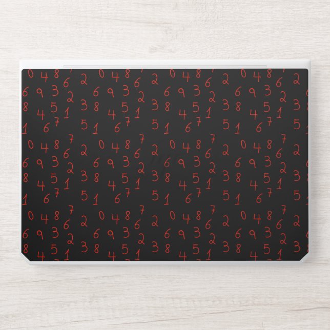 Pattern  HP laptop skin (Front)